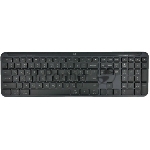 Клавиатура Logitech Signature Slim K950 беспроводная, Bluetooth, радиоканал, серый