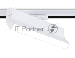 Трековый однофазный светодиодный светильник Ambrella light GL6806 WH белый LED 12W 4200K 230*22*87