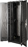 Шкаф 19" Business, 47U 800x1000, черный, передняя дв. перфорир., задняя дв. распашная перфорир., вид 5