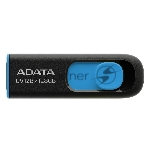 Флеш диск 128GB ADATA UV128, USB 3.0, черный/синий