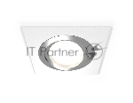 Комплект встраиваемого поворотного светильника Ambrella light XC7631082 SWH/PSL белый песок/серебро полированное MR16 GU5.3 (C7631, N7003)