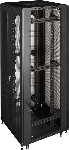 Шкаф 19" Business, 47U 800x1000, черный, передняя дв. перфорир., задняя дв. распашная перфорир., вид 4