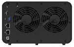 Сетевое хранилище TerraMaster F6-424 tower NAS QC 3,4Ghz/8Gb(32)/TRAID,JBOD,RAID0,1,10,5,6/up to 6 HDD SATA(3,5' or 2,5')/2xM.2 2280 NVMe/2xUSB/HDMI/2x2,5GbE RJ-45/iSCSI/1xPS/1YW