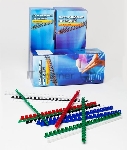 Пружины для переплета пластиковые Office Kit d=6мм 16-30лист A4 черный (100шт) BP2000