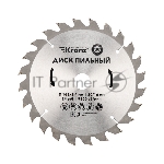 Диск пильный 165 мм х 24 зуб х 20/16 мм Kranz