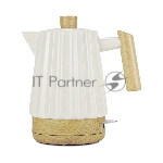 Электрочайник Centek CT-0068 белый, 1.7 л, 2000 Вт, скрытый нагревательный элемент