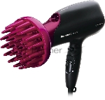 Фен Panasonic EH-NA65 черный/розовый, 2000 Вт, ионизация, вид 10