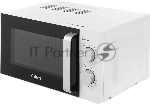 Микроволновая печь Galanz MOS-2401FMW белый, 20 л, 800 Вт, переключатели - поворотный механизм