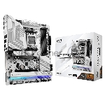 Материнская плата ASRock X870 PRO RS, AM5, AMD X870, 4xDDR5, 4xSATA, 3xM.2, 1xPCIe 5.0 x16, 1xPCIe 4.0 x4, 1xHDMI, 1x2.5Gb LAN, Wi-Fi 6E, BT 5.2, 2xUSB-C 40Gbps, 4xUSB-A 5Gbps, 6xUSB-A 2.0, 1xTOSLINK, 3x3.5 мм, 7.1, ATX