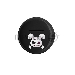 Наушники TWS ViBE BT 0100 "Rabbit" черный, вкладыши, Bluetooth, сенсорное управление, до 4 ч