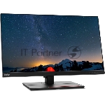 Монитор 27" Lenovo ThinkVision P27u-20 IPS 3840x2160, 60 Гц, 4 мс, 16:9, 400 кд/м², 2xHDMI, 1xDP, Thunderbolt, черный