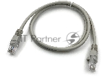 Патч-корд Buro LSZH UTP cat.5e 1м серый RJ-45 (m)-RJ-45 (m)