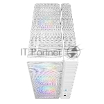 Корпус ПК без блока питания Case SAMA S50 White, Midi-Tower, TG, 4x120mm ARGB, 2xUSB 3.0 + 1xUSB 3.2 Type-C, ATX, mATX, mITX White