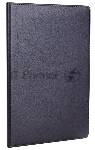 Блокнот Deli 7900 B5 250х175 мм, искусственная кожа, 80 л, черный, вид 5