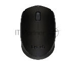 Мышь беспроводная Logitech M171 черный/серый, 1000 dpi, радиоканал, USB, кнопки - 3