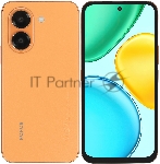 Смартфон HONOR X7e 6Gb, 256Gb, оранжевый
