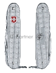Нож Victorinox Farmer X Alox, 93 мм, 10 функций, алюминиевая рукоять, серебристый