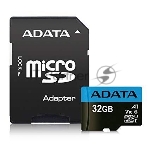 Флеш карта microSD 32Gb ADATA microSDHC Class 10 UHS-I A1 100/20 MB/s (SD адаптер)