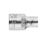 Головка торцевая, 9 мм, 12-гранная, CrV, под квадрат 1/2