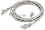Патч-корд Buro LSZH UTP cat.5e 2м серый RJ-45 (m)-RJ-45 (m)