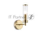 Настенный светильник Ambrella light LH55164 BS/CL латунь/прозрачный E14 max 40W 155*100*245