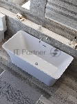 Ванна отдельностоящая акриловая BAU Pure 1700x750 белая, в комплекте со сливом-переливом
