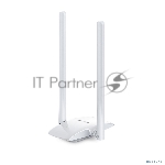 Сетевой адаптер WiFi Mercusys MW300UH USB 2.0 (ант.внеш.несъем.) 2ант.