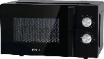 Микроволновая печь Gorenje MO20E2BH черный, 20 л, 800 Вт, переключатели - поворотный механизм