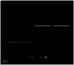Индукционная варочная поверхность Haier HHK-Y63WTB, 3 конфорки, стеклокерамика, 6500 Вт