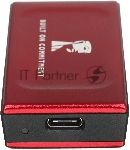 Внешний SSD Kingston XS1000, 2TB, USB 3.2 Gen 2 Type-C, R/W 1050/1000, красный, вид 11