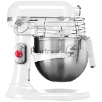 Миксер с подъемной чашей KitchenAid 5KSM7990XEWH Professional 6.9л белый