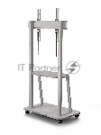 Стойка для телевизора Holder PR-108 серый/сланец 32"-65" макс.40кг напольный мобильный, вид 16