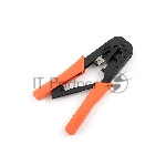 Инструмент Cablexpert T-568R, обжимной универс. с фиксатором, для витой пары и тел.линии 