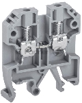 Клемма винтовая КВИ-4 мм2 серая YZN30-004-K03 IEK