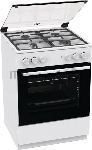 Плита комбинированная Gorenje GK6A20WF белый, конфорок 4 газовых, духовка 65 л, 60 см x 85 см x 60 см