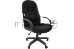 Кресло Chairman 685 10-356 черный, сетка, 120 кг, механизм качания