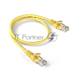 Патч-корд ExeGate EX286376RUS UTP-RJ45-RJ45-5e-0,5M-LSZH-YL, UTP, cat.5e, LSZH, 0.5м, желтый