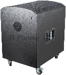 Активный сабвуфер PROEL [DIVASUB18A] НЧ динамик 18", встроенный DSP, LCD дисплей, АЧХ 35-160 Гц, мощность пик. 1500 Вт, мощность номин. 750 Вт, макс. SPL 132 дБ, 2x Combo XLR/TRS входа, 2x XLR выхода, материал корпуса фанера, ручки для переноски 2 шт., вид 4