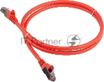 Патч-корд Lanmaster LAN-PC45/S6-1.0-OR FTP вилка RJ-45-вилка RJ-45 кат.6 1м оранжевый LSZH (уп.:1шт)