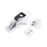 Разъем RJ-45(8P8C) Rexant полевой заделки под витую пару, UTP, CAT 6 (50 µ"/50 микродюймов) серия PRO