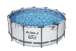 Каркасный бассейн Bestway, Steel Pro Max 56420 BW, 366х122см, 10250л, фил.-насос 2006л/ч, лестница, тент, уп.1