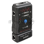 Тестер сетевой ExeGate EX293160RUS EX-T5448 для RJ-45/RJ-11/RJ-12/USB