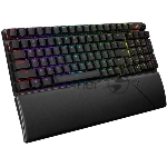 Клавиатура ASUS Strix Scope II 96 гибридная, Bluetooth, радиоканал, чёрный, вид 13
