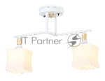 Светильник Ambrella light TR9484/2 WH/FR белый/белый матовый E27/2 max 40W 405*175*280