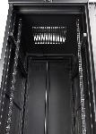 Шкаф коммутационный Lanmaster (TWT-CBB-37U-6X10-P1) напольный 37U 600x1000мм пер.дв.перфор. задн.дв.перфор.2-хст. 800кг черный IP20 сталь, вид 2