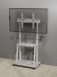 Стойка для телевизора Holder PR-108 серый/сланец 32"-65" макс.40кг напольный мобильный, вид 14