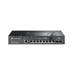 Коммутатор управляемый TP-Link SG3210X-M2 Omada уровня 2+ с 8 портами 2,5 Гбит/с и 2 портами SFP+, 1U, монтируется в 13-дюймовую стойку