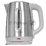 Чайник электрический Delta Lux DE-1015 серый 2кВт, 1.8 л