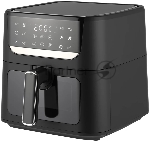 Аэрогриль TopDevice TDA601 черный, 1500 Вт, 6 л, сенсор, 12 программ