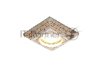 Точечный светодиодный светильник Ambrella Light бежевый гипс MR16 D2920 BG